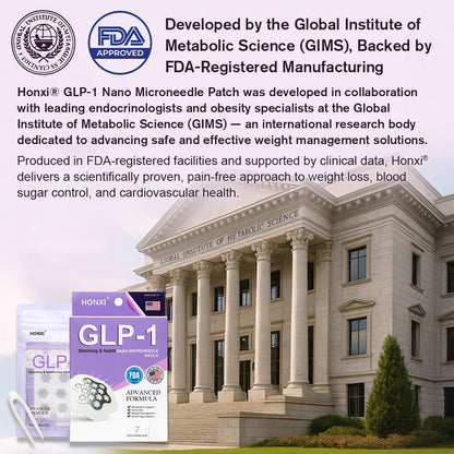 💎 HONXI® GLP-1 Nano Microneedle Patch — Slim Down, Feel Healthier, Live Freely