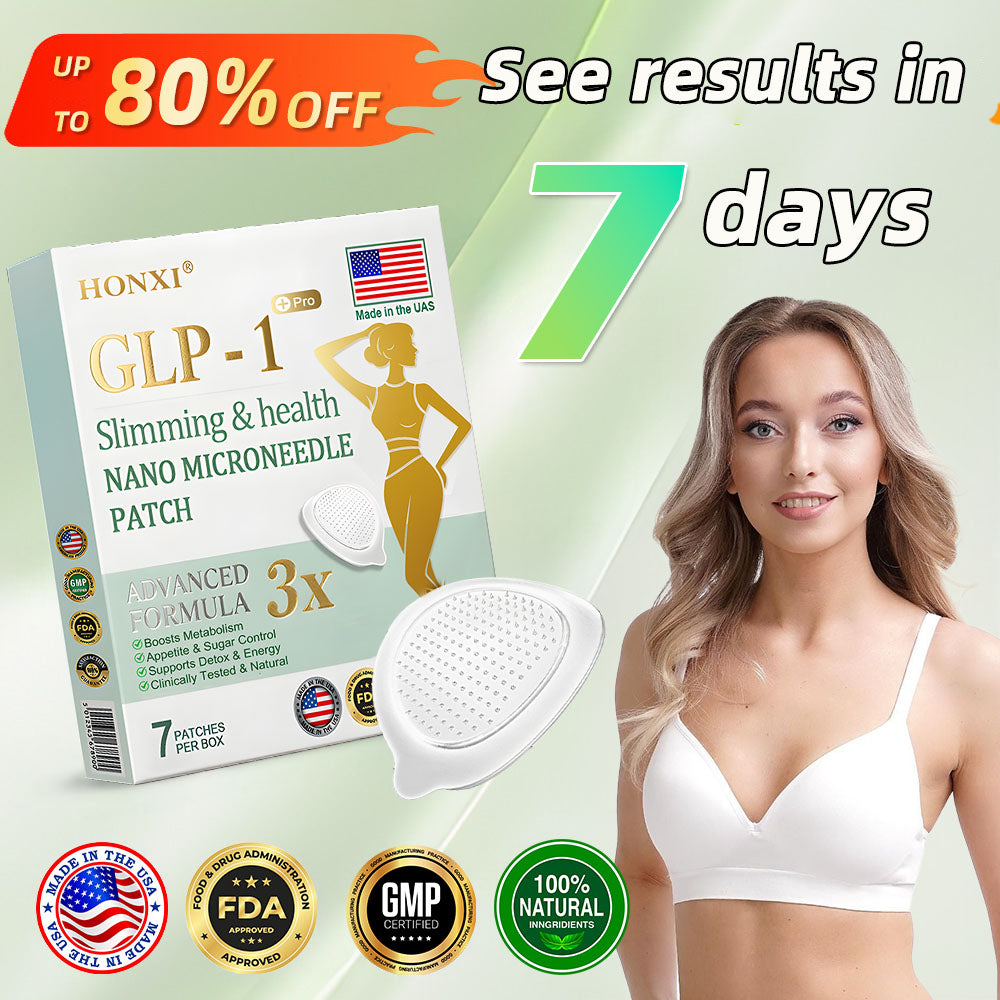 Honxi® Slimming & health NANO MICRONEEDLE PATCH 👩‍⚕️Suitable for obesity, cardiovascular diseases, diabetes, sleep apnea, high cholesterol and blood lipids, joint problems, and various other conditions