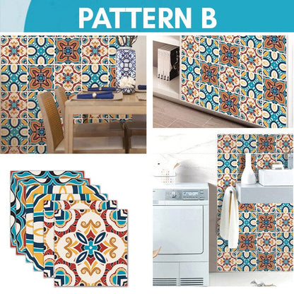 Hermsa™ 3D Waterproof Wall Tile Stickers