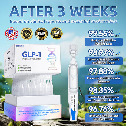 Lose Weight & Improve Health in 7 Days — Honxi® GLP-1 Oral Solution