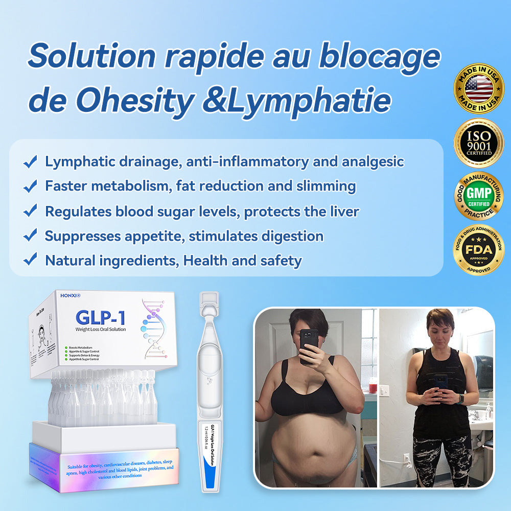 Lose Weight & Improve Health in 7 Days — Honxi® GLP-1 Oral Solution