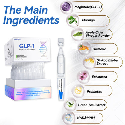 Lose Weight & Improve Health in 7 Days — Honxi® GLP-1 Oral Solution