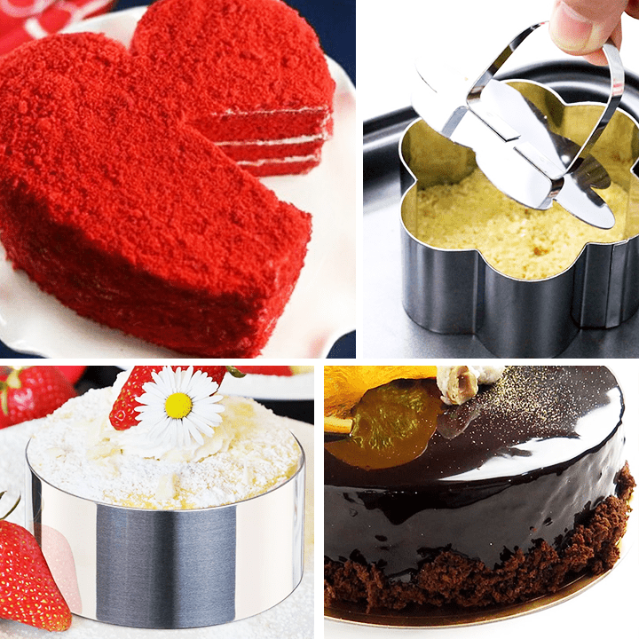 Hermsa™ DIY 3D Round Cake Mold Set