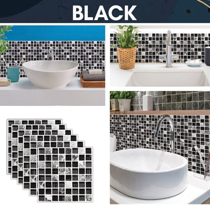 Hermsa™ 3D Waterproof Wall Tile Stickers