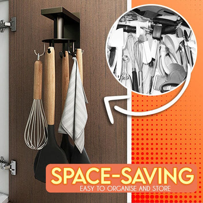 Hermsa™ 360° Kitchen Hook Organizer