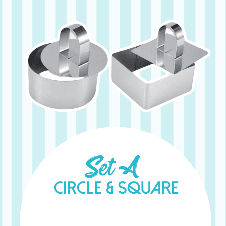 Hermsa™ DIY 3D Round Cake Mold Set
