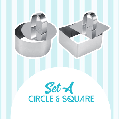 Hermsa™ DIY 3D Round Cake Mold Set