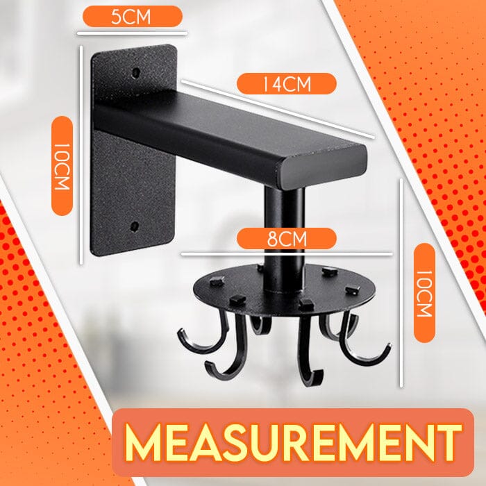 Hermsa™ 360° Kitchen Hook Organizer