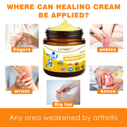 LOTMAY® Joint Freedom Formula Cream – 9-in-1 Natural Formula (FDA-Certified & Recommended) Free Shipping