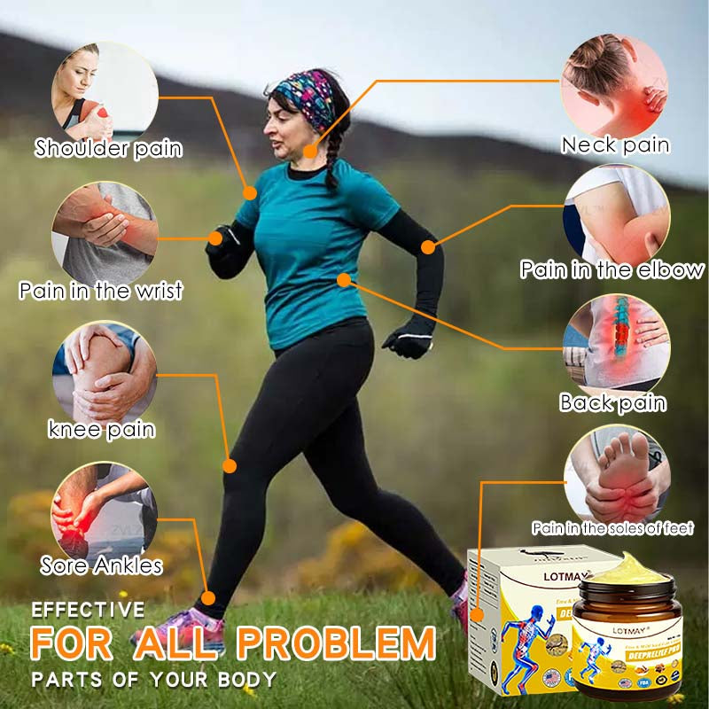 LOTMAY® Joint Freedom Formula Cream – 9-in-1 Natural Formula (FDA-Certified & Recommended) Free Shipping
